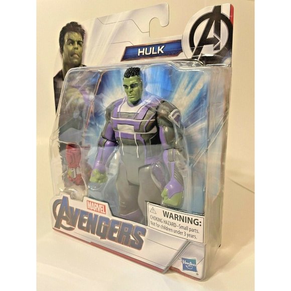 HASBRO MARVEL AVENGERS ENDGAME HULK 6'' ACTION FIGURE WITH INFINITY GAUNTLET - Picture 3 of 4